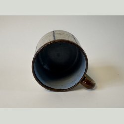 Lysebl kopper med striber