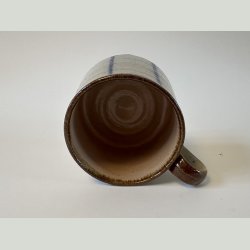 Rosa kopper med bl striber